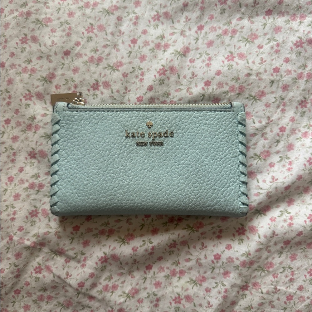Kate Spade Blue Leather Wallet